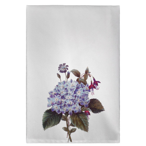 Betsy Drake Blue Hydrangea Guest Towel Main image