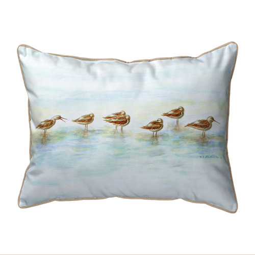 Betsy Drake Avocets Birds Extra Large 20 X 24 Indoor / Outdoor Pillow Main image