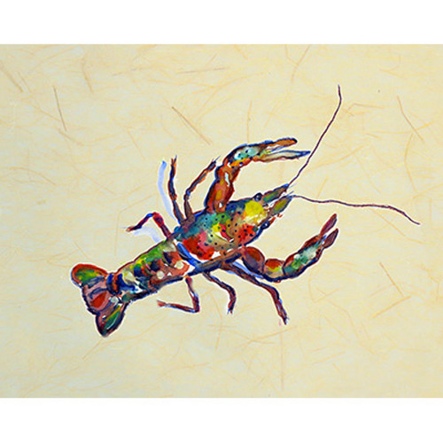 Betsy Drake Crayfish B Outdoor Wall Hanging 24x30 Main image