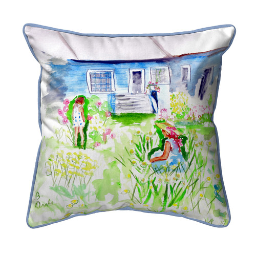 Betsy Drake Front Yard Garden Small Pillow 12x12 Main image