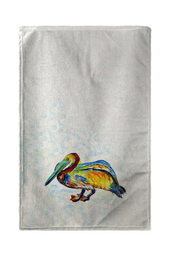 Betsy Drake Gertrude Pelican Kitchen Towel Main image