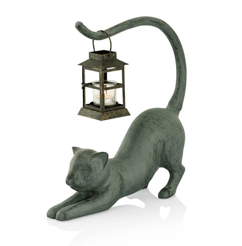 SPI Home Stretching Cat Garden Lantern Main image