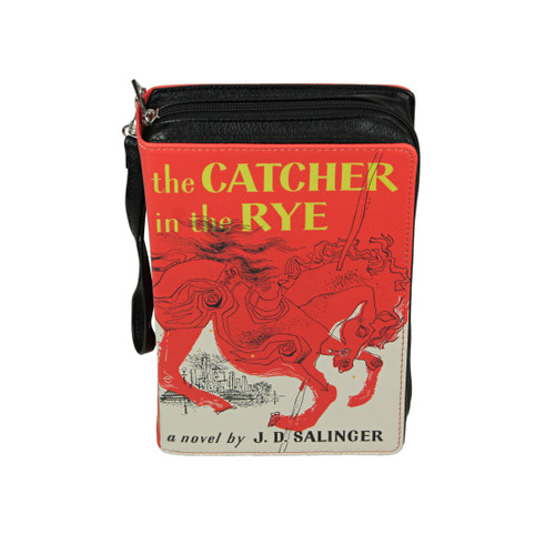 The Catcher in the Rye Red Book Bag - Literary Crossbody or Wrist Strap Additional image