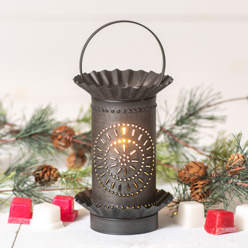 Kettle Black Mini Electric Tartwarmer Lamp Wax Melt Warmer 9in Tabletop Additional image
