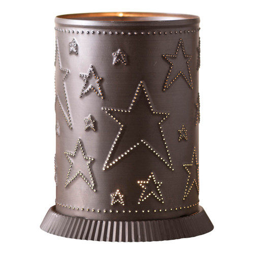 Country Star Kettle Black Candle Warmer Lamp 8.75 Inch Electric Jar Warmer Main image