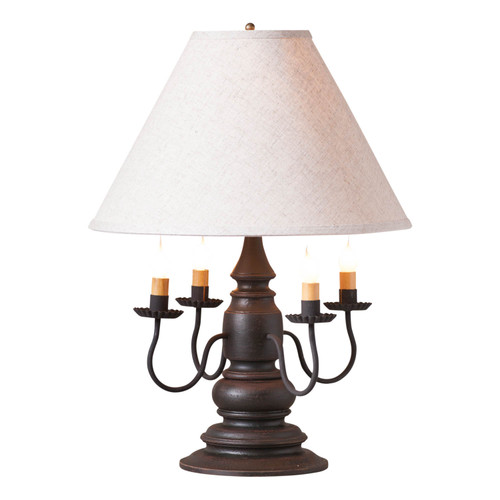 Harrison Lamp in Americana Black with Shade Main image