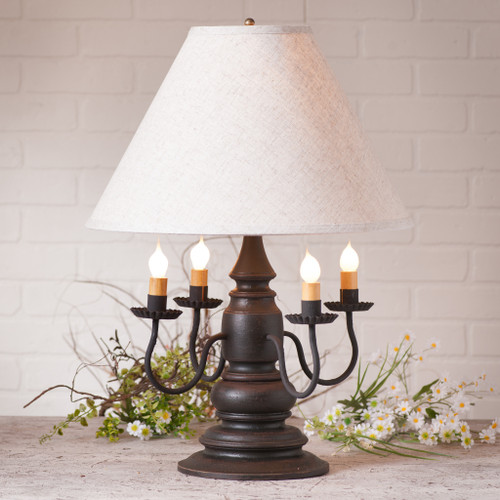 Harrison Lamp in Americana Black with Shade Additional image