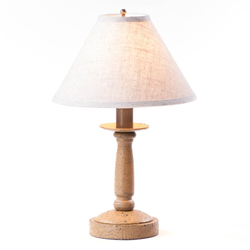 Butcher's Lamp in Americana Pearwood with Shade Main image