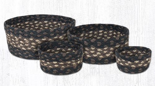 Earth Rugs CB-313 Mocha / Frappuccino Casserole Baskets Set of 4 Main image