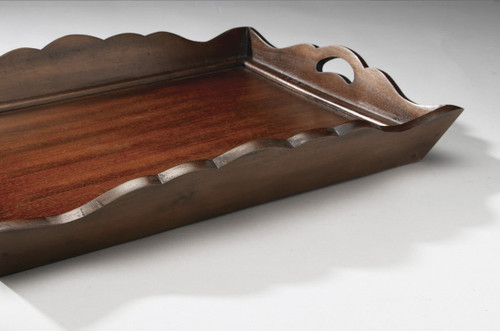 AA Importing 43554-WL Wooden Serving Tray Additional image