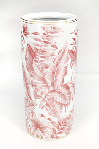 AAI Tropical Leaf Umbrella Stand, Pink Main image