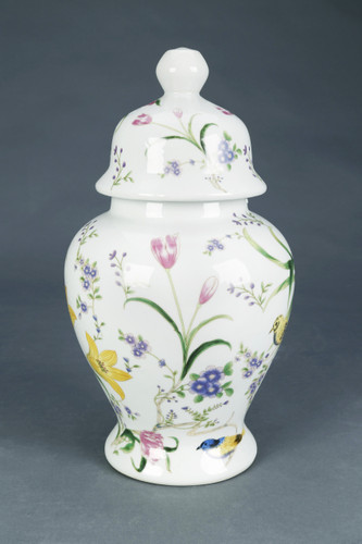 AA Importing Birds and Flowers 14" Ginger Jar with Lid Main image