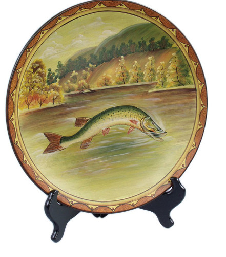 12 1/2 Inch Diameter Fish Decorative Plate Additional image