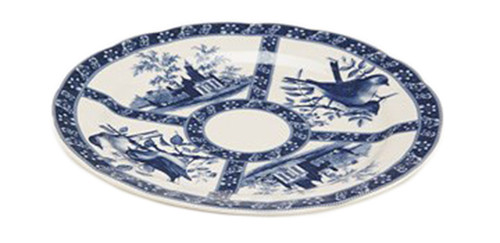 10 Inch Diameter Blue And White Plate Main image