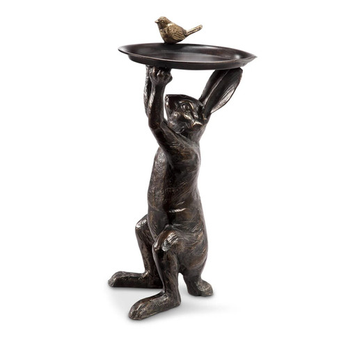 SPI Cast Iron Bunny's Best Friend Birdfeeder Additional image