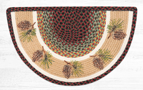Earth Rugs SCP-81 Pinecone Printed Slice 18" x 29" Main image