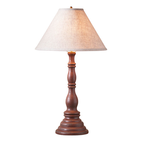 Davenport Lamp in Americana Red with Shade Main image