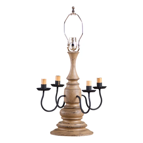 Harrison Lamp Base in Pearwood Main image