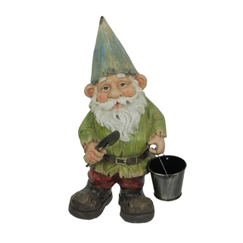 15.3 inch Resin Working Garden Gnome Decor Sculpture Lawn Yard Decoration Main image