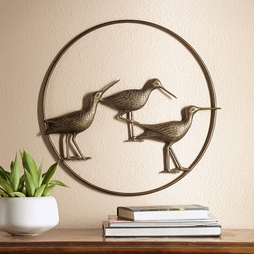 SPI Home Sandpiper Wall Art 20.0" x 20.0" x 1.5" Main image
