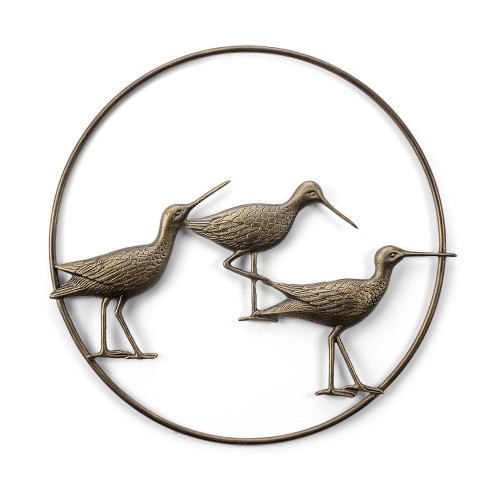 SPI Home Sandpiper Wall Art 20.0" x 20.0" x 1.5" Additional image