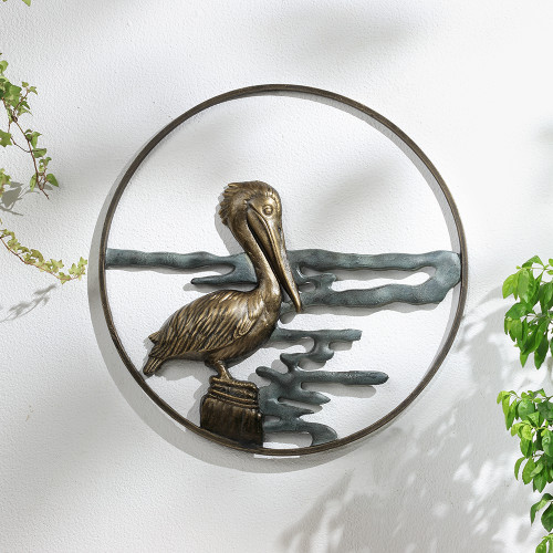 SPI Home Pelican Wall Art 22.0" x 22.0" x 2.0" Main image