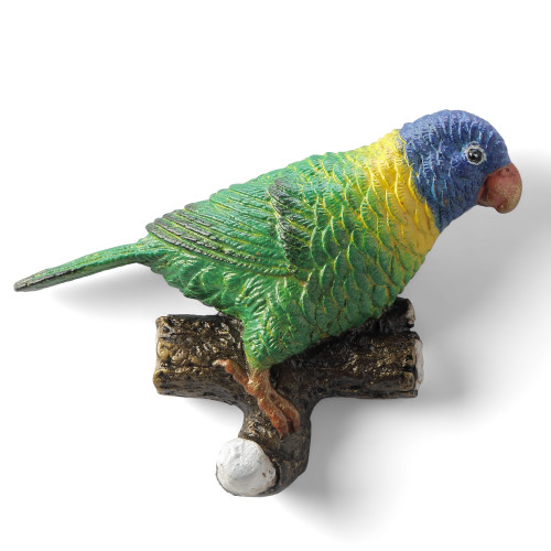 SPI Home Lorikeet Bird Wall Hook 3.0" x 5.0" x 1.5" Additional image