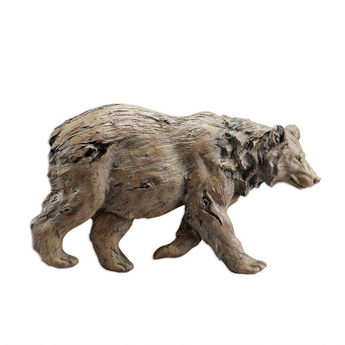 SPI Home Brown Bear Wall Plaque 13.0" x 22.0" x 3.0" Additional image