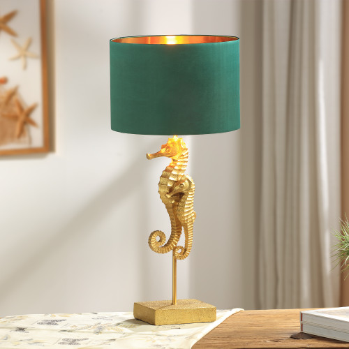 SPI Home Seahorse Pair Desk Lamp 26.0" x 12.0" x 12.0" Additional image