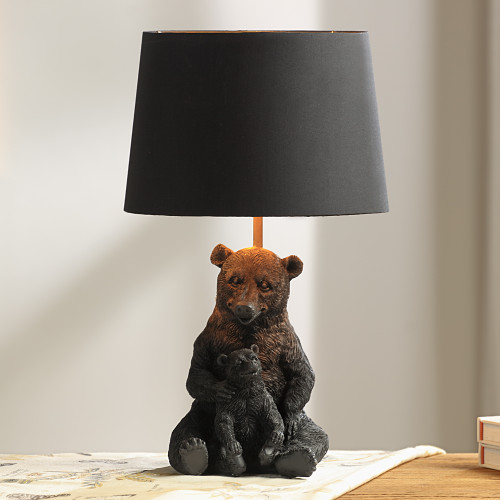 SPI Home Bear and Cub Table Lamp 17.5" x 10.5" x 10.5" Main image