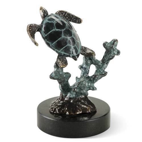SPI Home Solo Sea Turtle with Coral Main image