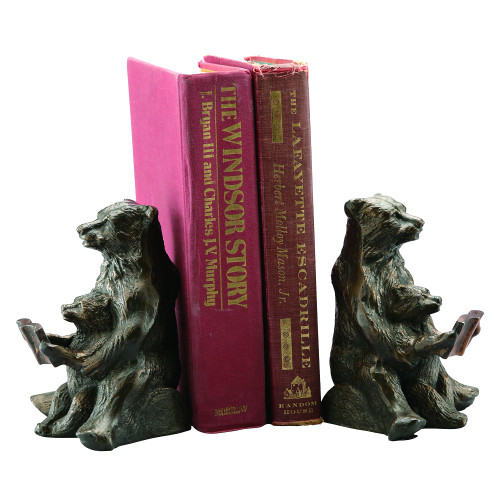 SPI Home Reading Bear Bookends Main image