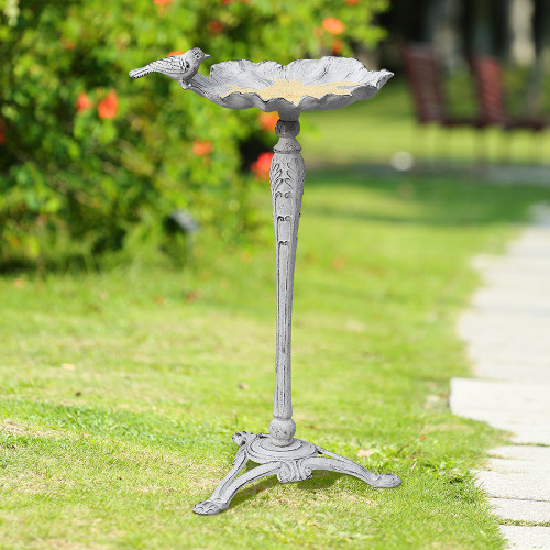 SPI Home Antiqued Flower Birdfeeder on Additional image