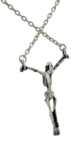 Alchemy Gothic Lost Soul Skeleton Necklace Additional image