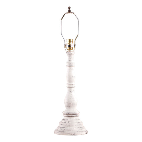 Davenport Lamp Base in Vintage White Main image