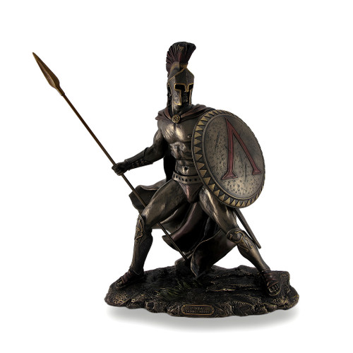 Leonidas, Greek Warrior King, Bronzed Sculptural Statue Main image