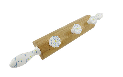 Decorative Wooden Rolling Pin Wall Pegs Main image