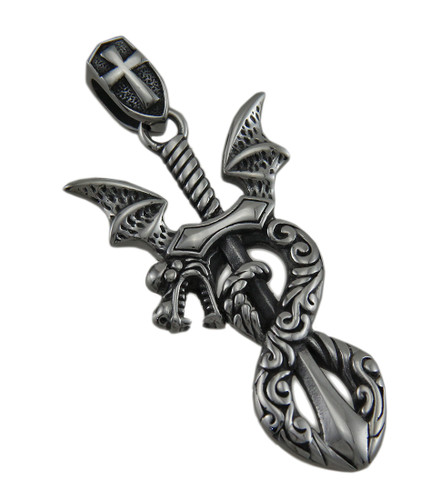 Dragon Sword Totem Pendant For Strength Main image