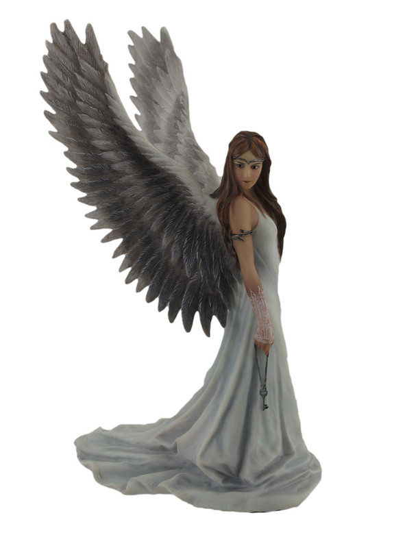 Anne Stokes `Spirit Guide` Angel Statue 9 1/2 In. Main image