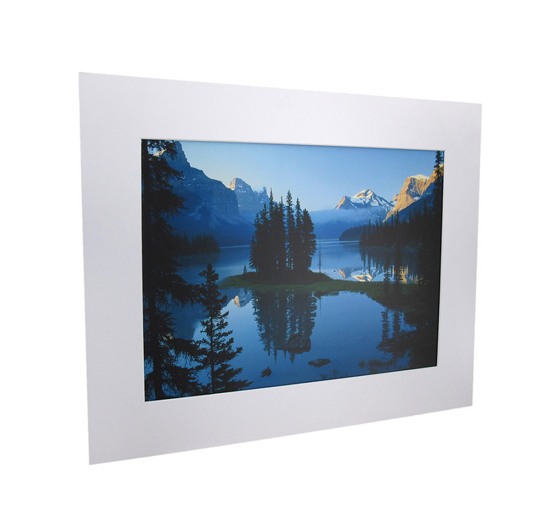 National Geographic Matted Print - Maligne Lake - 16 x 20 Inches Main image