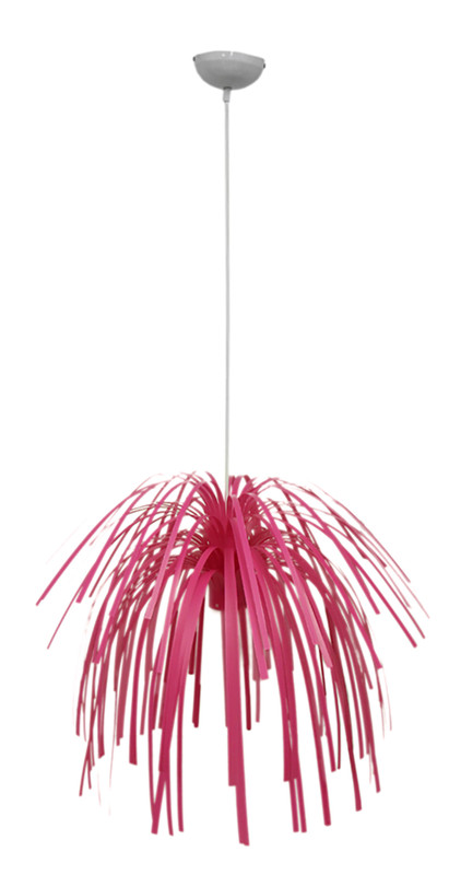 Present Time Fireworks Bright Pink Pendant Lamp Main image