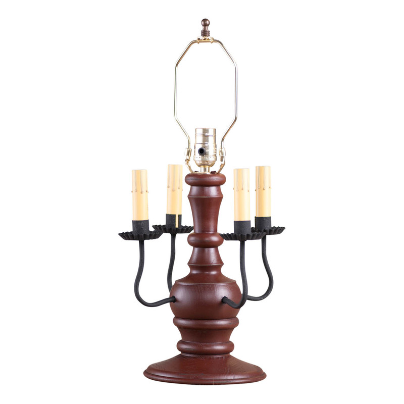 Cedar Creek Lamp Base in Sturbridge Red Main image