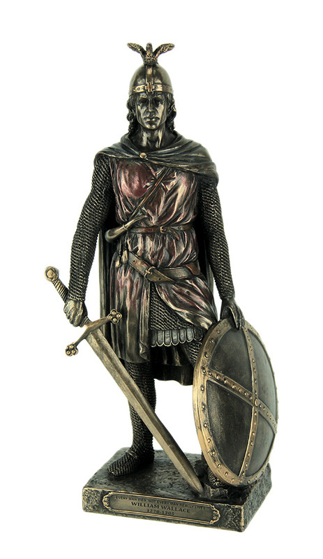 Scottish Hero Sir William Wallace Bronze Finished Statue Main image