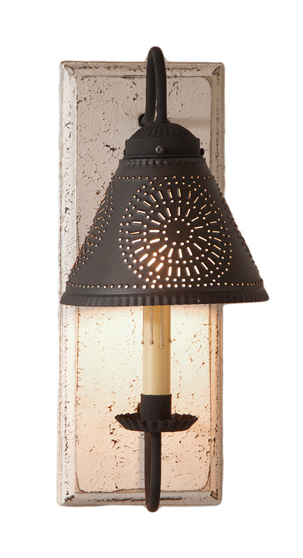 Crestwood Sconce in Vintage White Main image