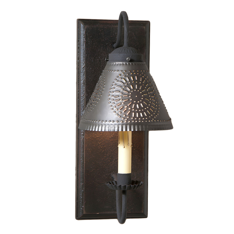 Crestwood Sconce in Black Main image