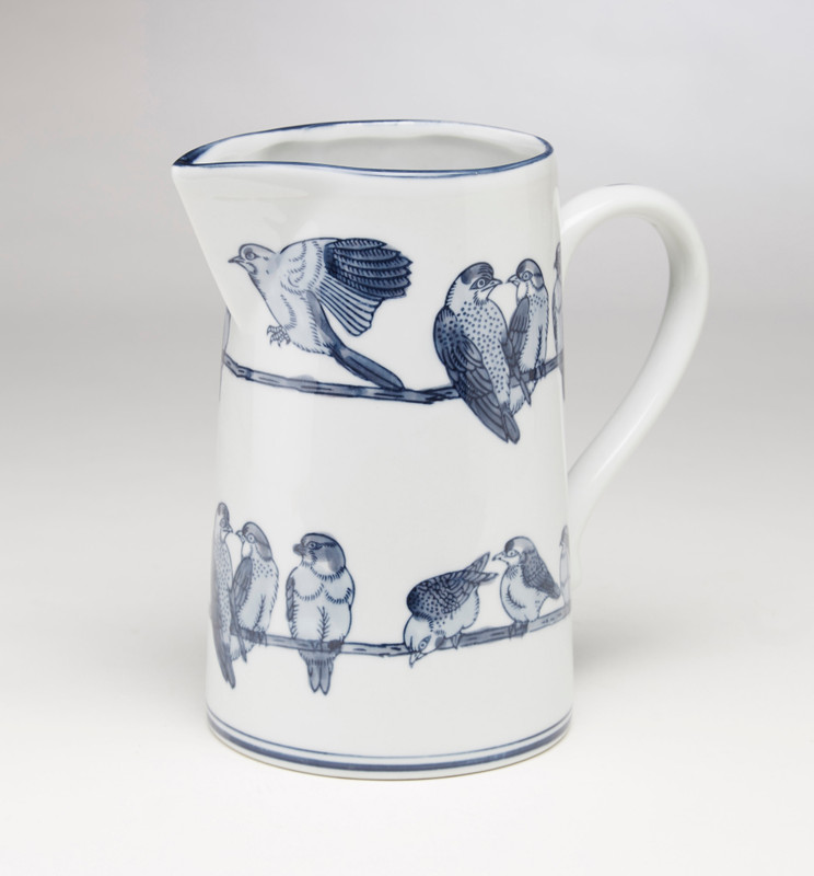 AA Importing 59838 Blue And White Pitcher Main image