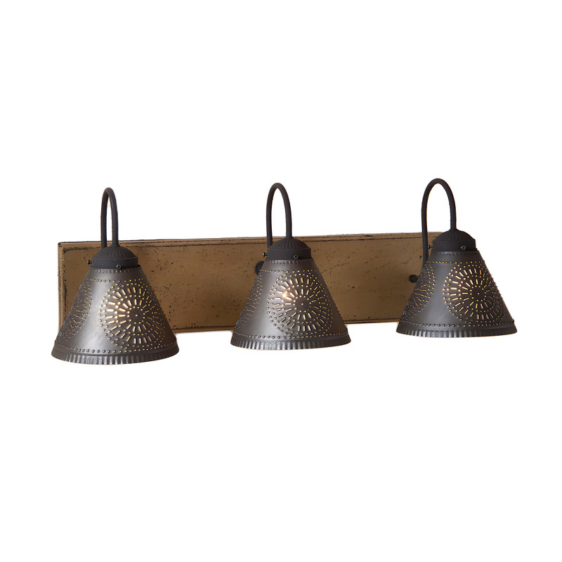 Crestwood Vanity Light in Pearwood Main image