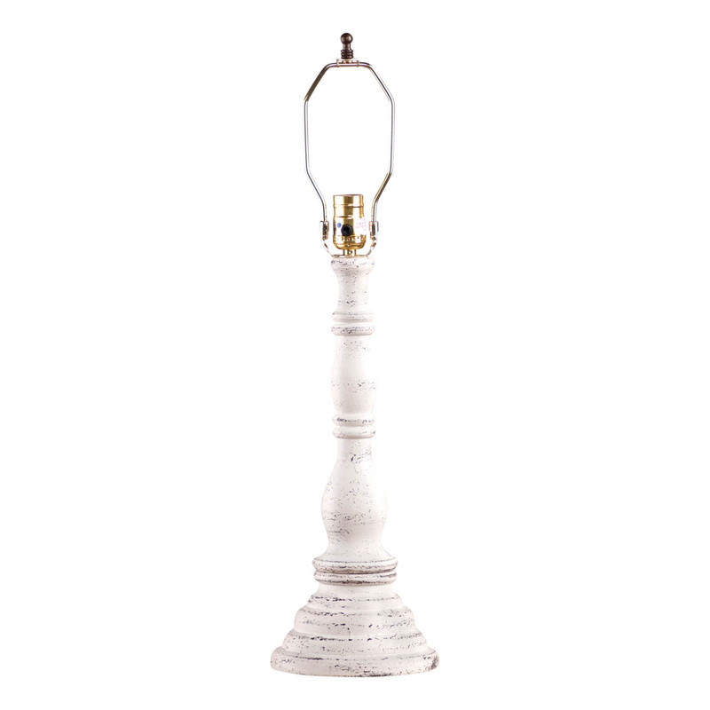 Davenport Lamp Base in Vintage White Main image