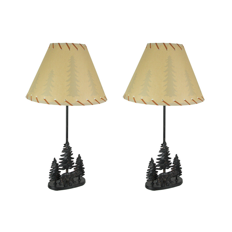 rustic style table lamps