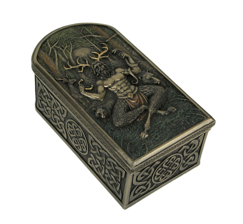 Cernunnos Celtic Horned God Of Animals And The Underworld Trinket Box Main image